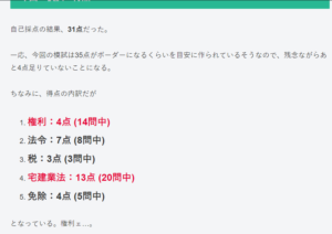 2022年 日建学院 全国統一公開模擬試験 1